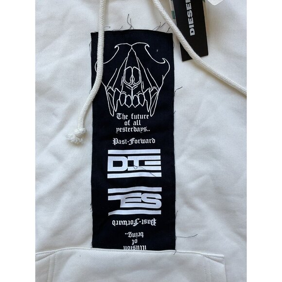 Diesel Men’s Sweatshirt Girk Hood N3 Pullover Hoodie Size L - Picture 7 of 11